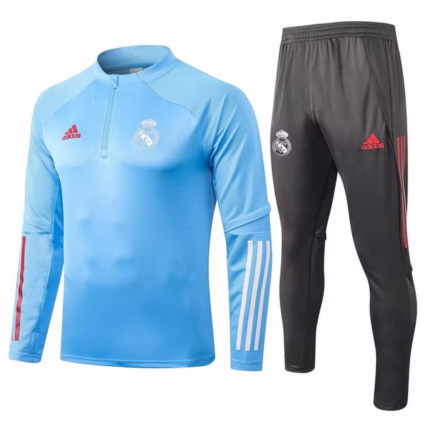 Chandal Real Madrid 2020-2021 Azul Claro Gris